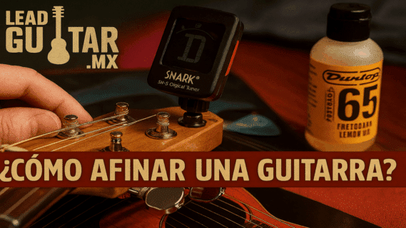 Cómo se afina una guitarra?
