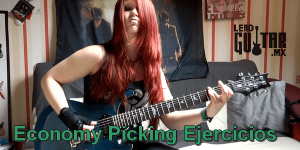 Economy Picking Ejercicios Lead Guitar