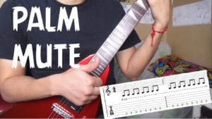 Palm Mute Guitarra