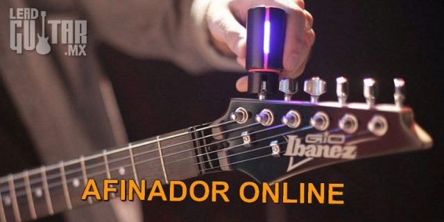 Afinador para guitarra online por micrófono