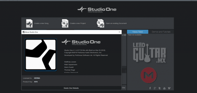 Studio One 4.1.4 MEGA Descarga Gratis