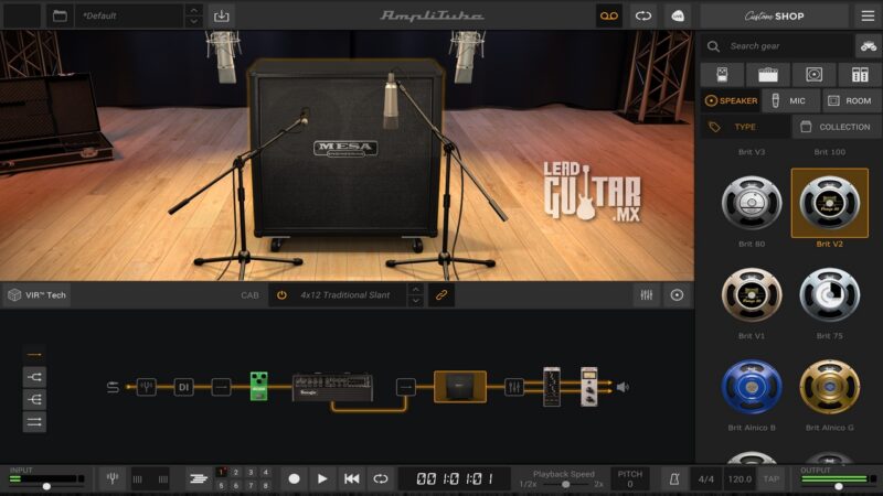 AmpliTube 5.7.0 download the new for ios