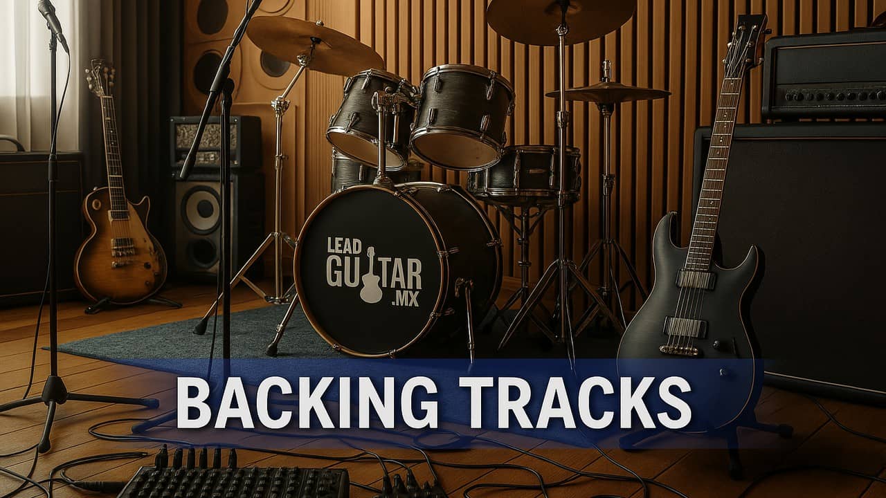 Backing Tracks para Guitarra, descarga en mp3 Gratis