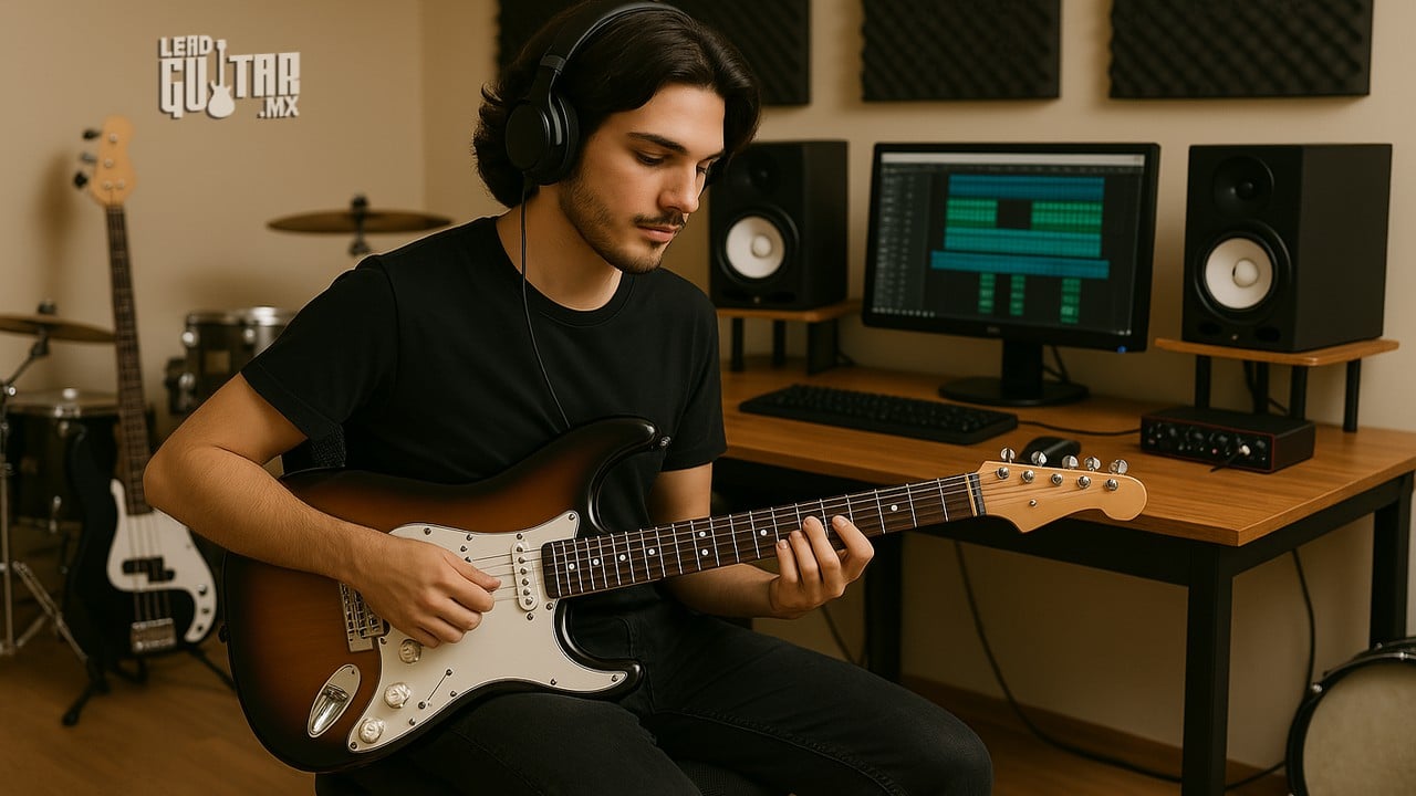Lecciones de guitarra gratis, tabs, backing tracks, software grabación